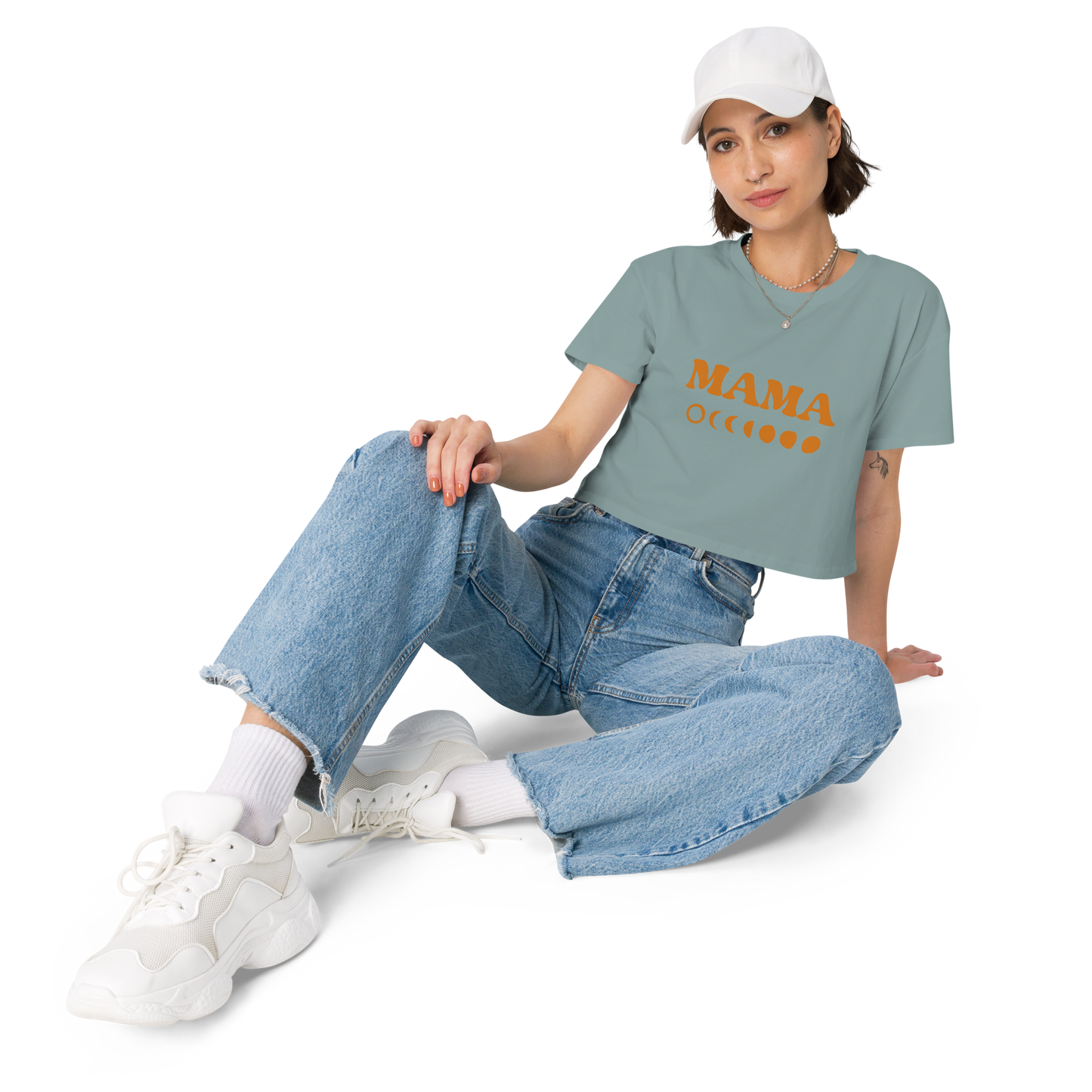 Mama Moon Crop Top